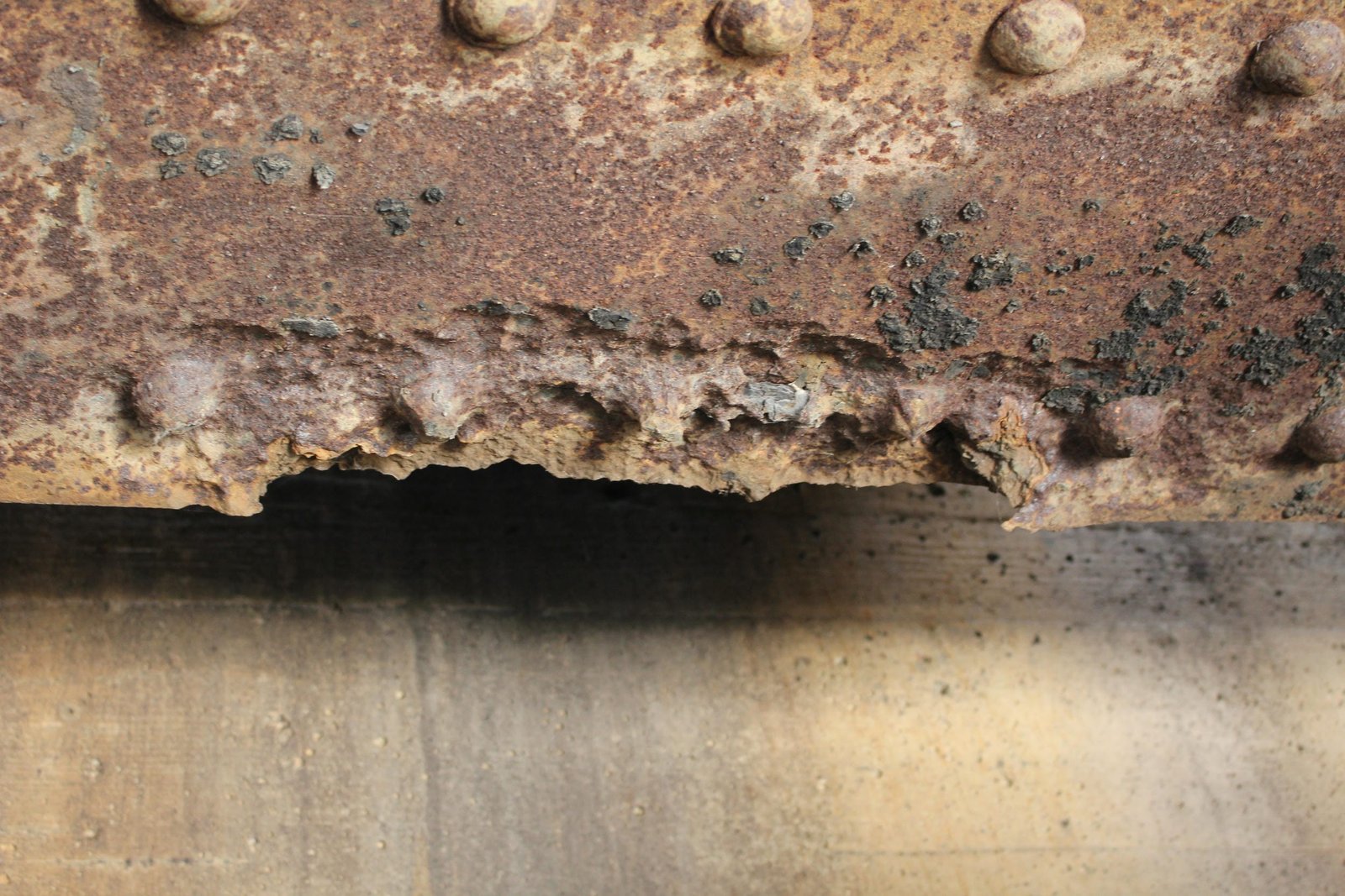Section loss on superstructure